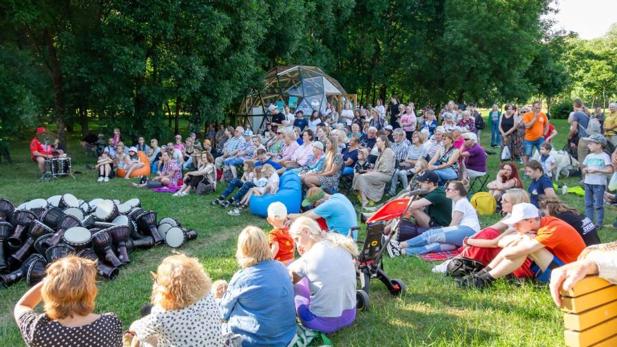 Kalniečių parko skaityklos atidarymas