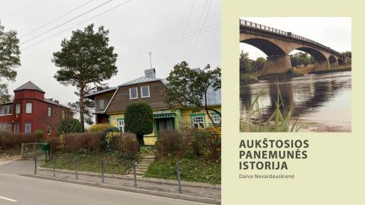 Aukštosios Panemunės istorija coveris