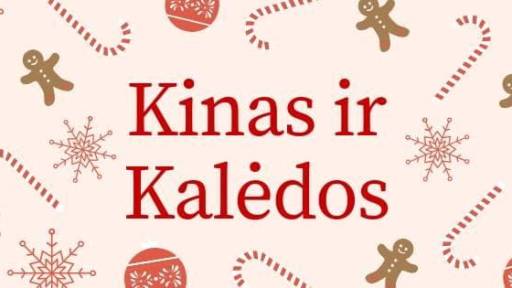 kinas ir kalėdos coveris