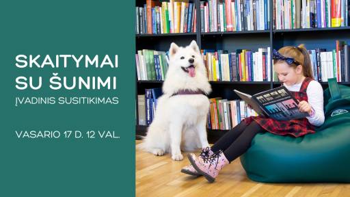 Skaitymai su šunimi web