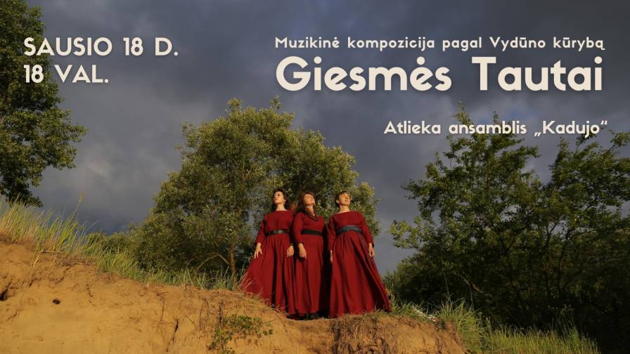 Muzikinė kompozicija pagal Vydūno kūrybą_web