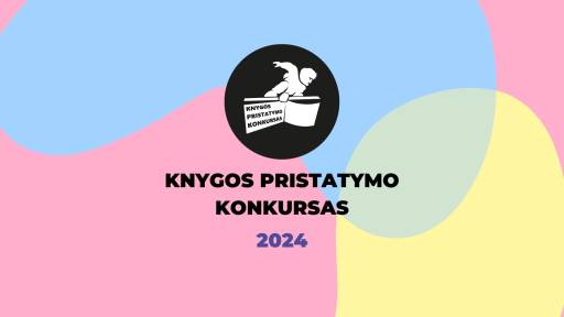 Knygos pristatymo konkursas 2024