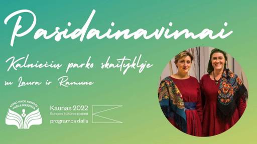 Pasidainavimai Kalniečių parke