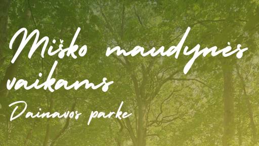 Miško maudynės vaikams web