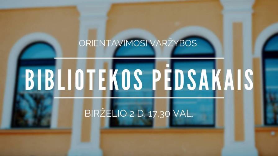 Bibliotekos pėdsakais