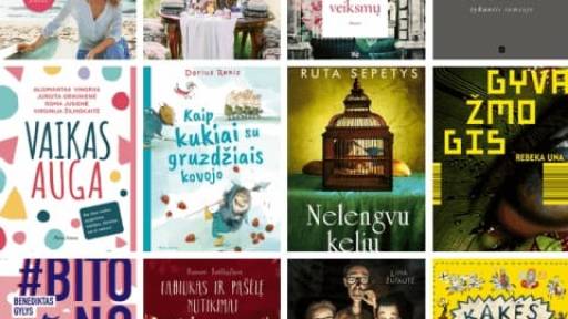 naujos knygos gegužė