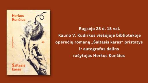 Kunčius Šaltasis karas Kaunas FB cover