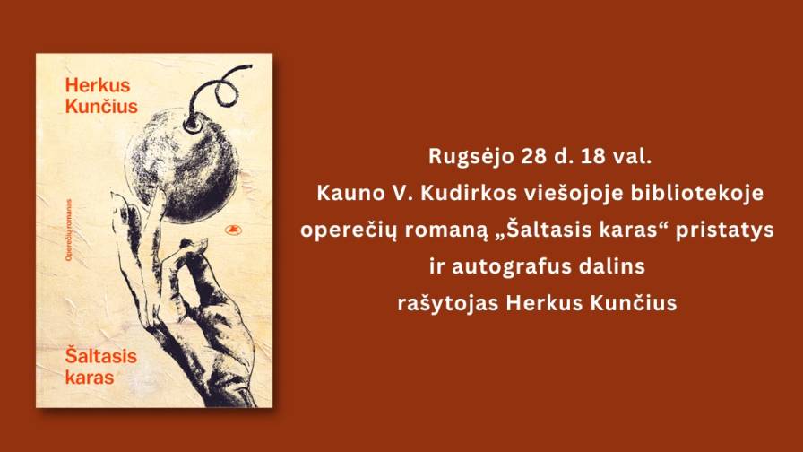 Kunčius Šaltasis karas Kaunas FB cover