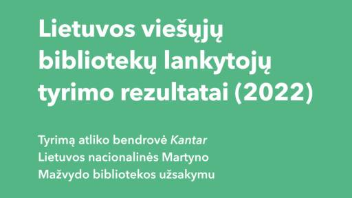 Lankytojų tyrimo rezultatai