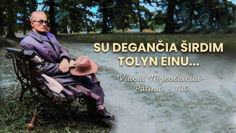 Su degančia širdim