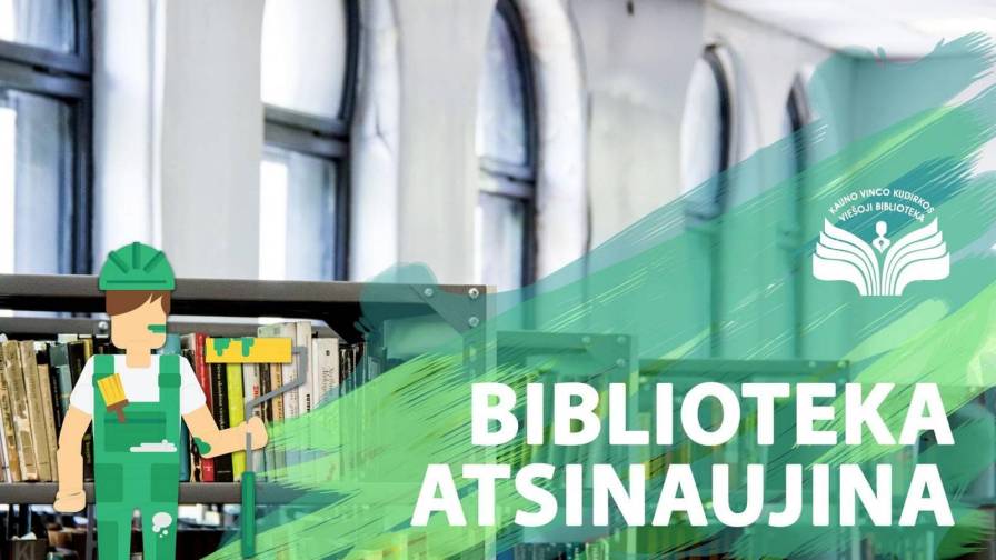 biblioteka atsinaujina