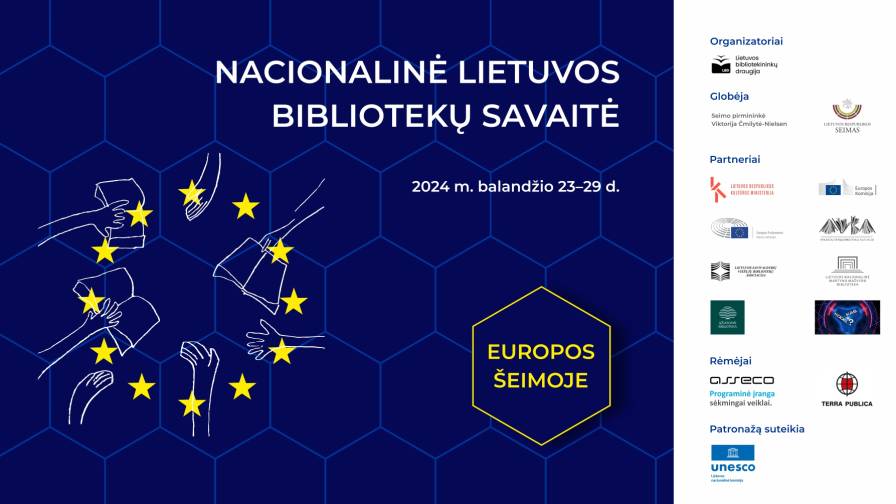 BIBLIOTEKU savaite 2024_FB event