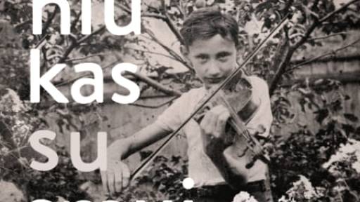 Berniukas su smuiku - viršelis